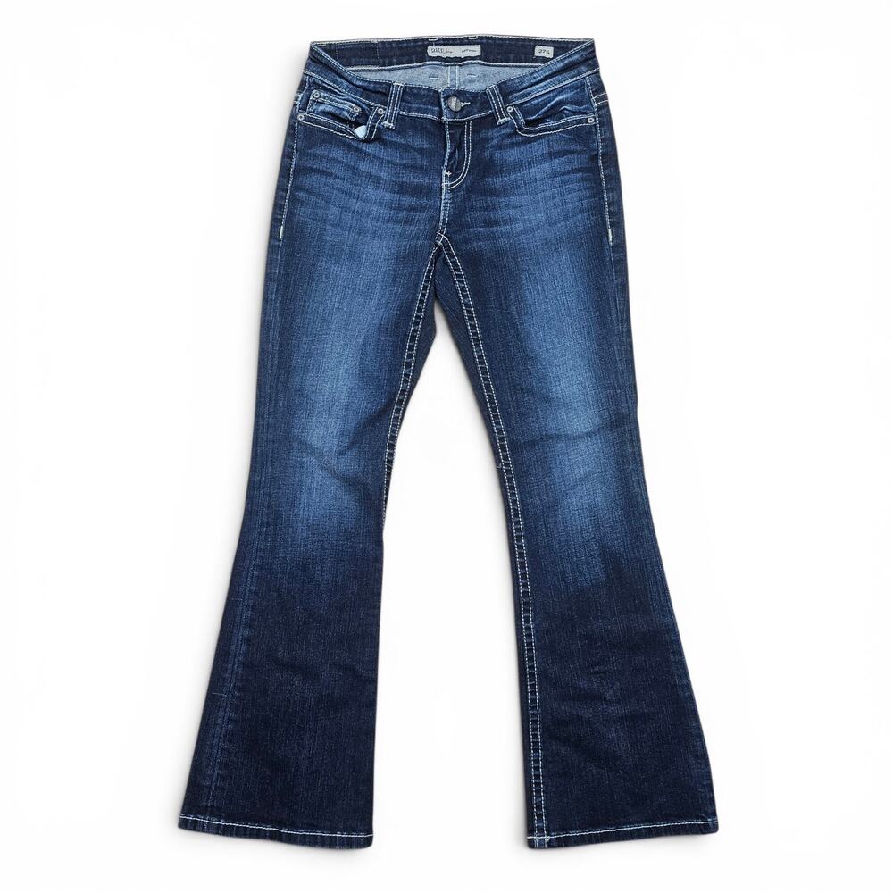 BKE PAYTON Bootcut Women's Jeans 27S Dark Wash Stretch Low Rise Western Casual